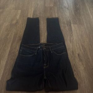 J Brand Dark Indigo/Black Skinny Jeans